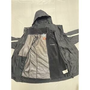 Columbia Interchange Omni-shield Black Coat Hoodie Size S Woman- 2 Piece Apparel